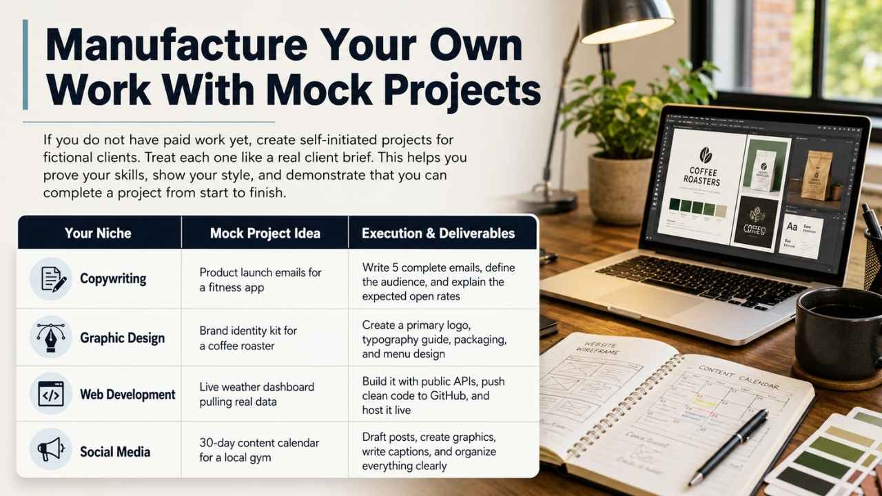Manufacture Your Own Work With Mock Projects