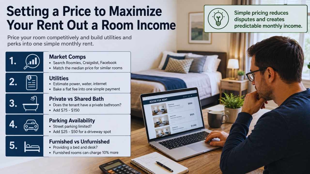 Setting a Price to Maximize Your Rent Out a Room Income