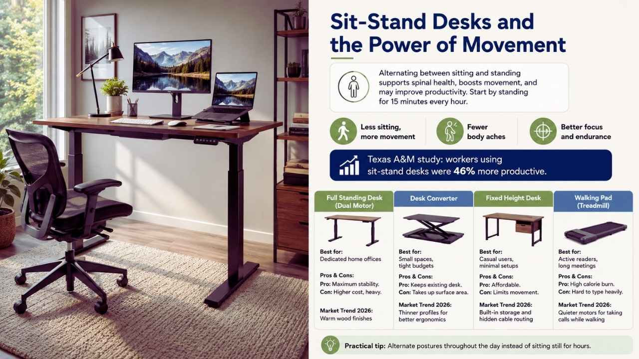 Sit-Stand Desks and the Power of Movement