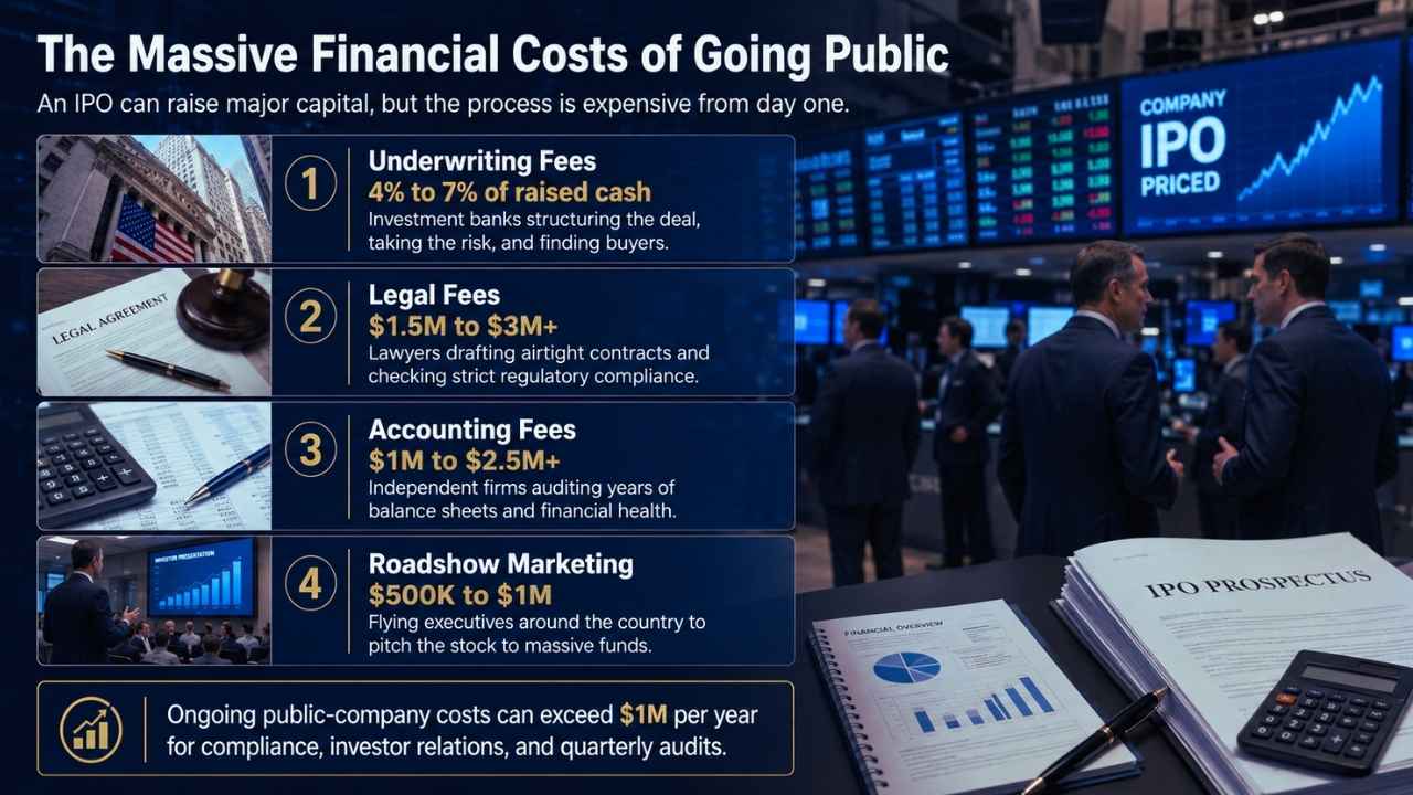 The Massive Financial Costs of Going Public