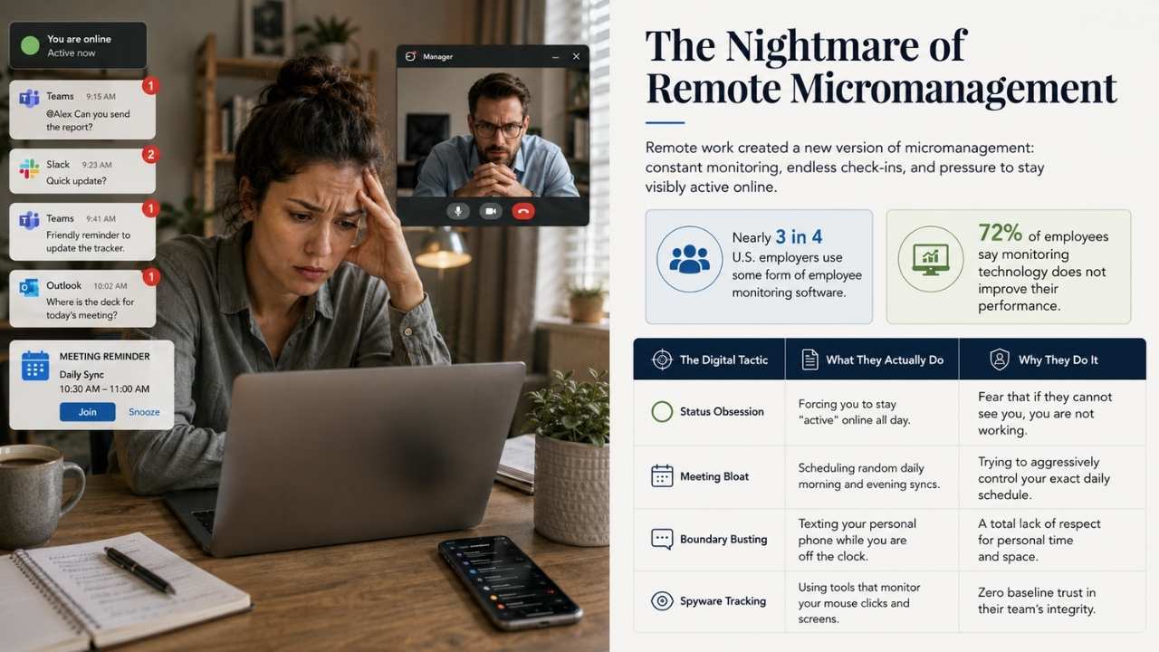 The Nightmare of Remote Micromanagement