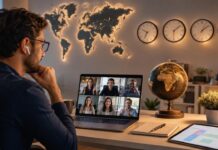 manage remote team time zones