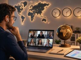 manage remote team time zones