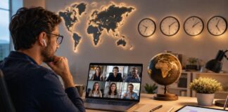 manage remote team time zones