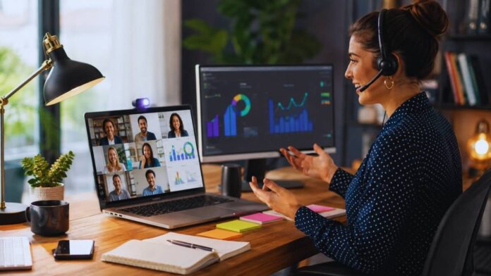 stay visible remote work