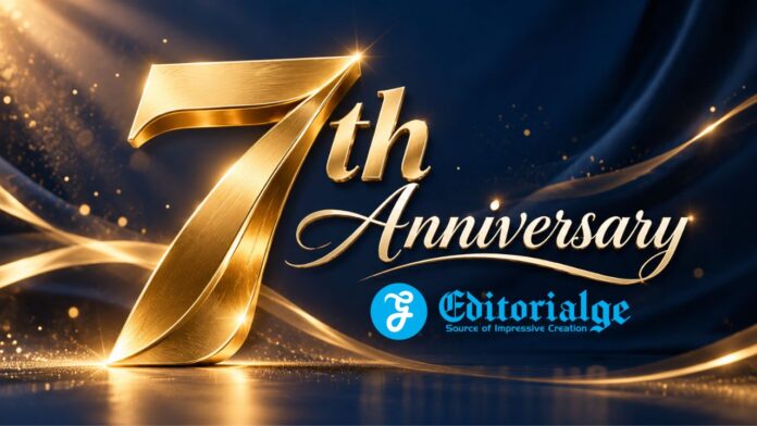 Editorialge 7th Anniversary